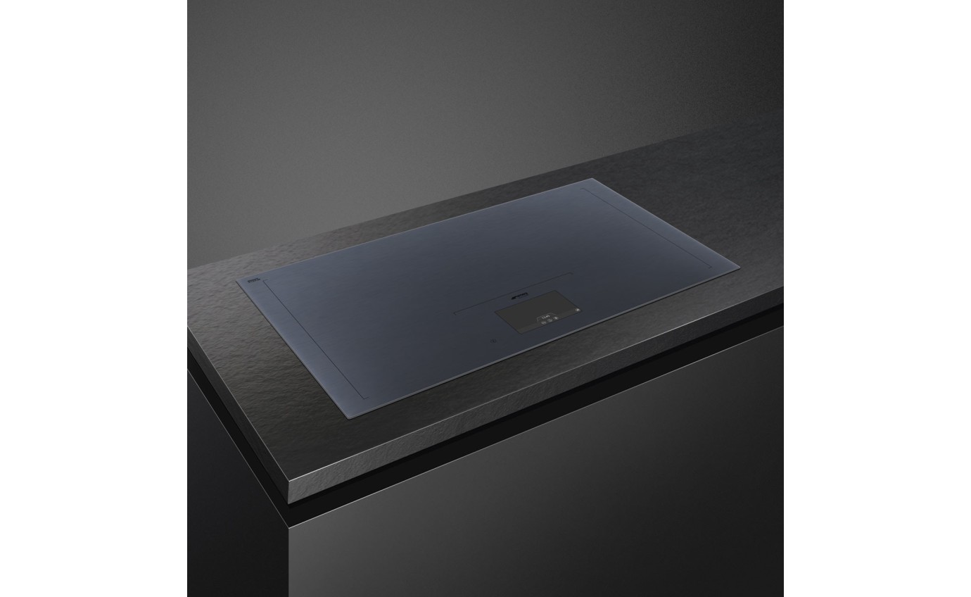 Smeg 90cm Linea Induction Cooktop (Neptune Grey) SIA1963DG