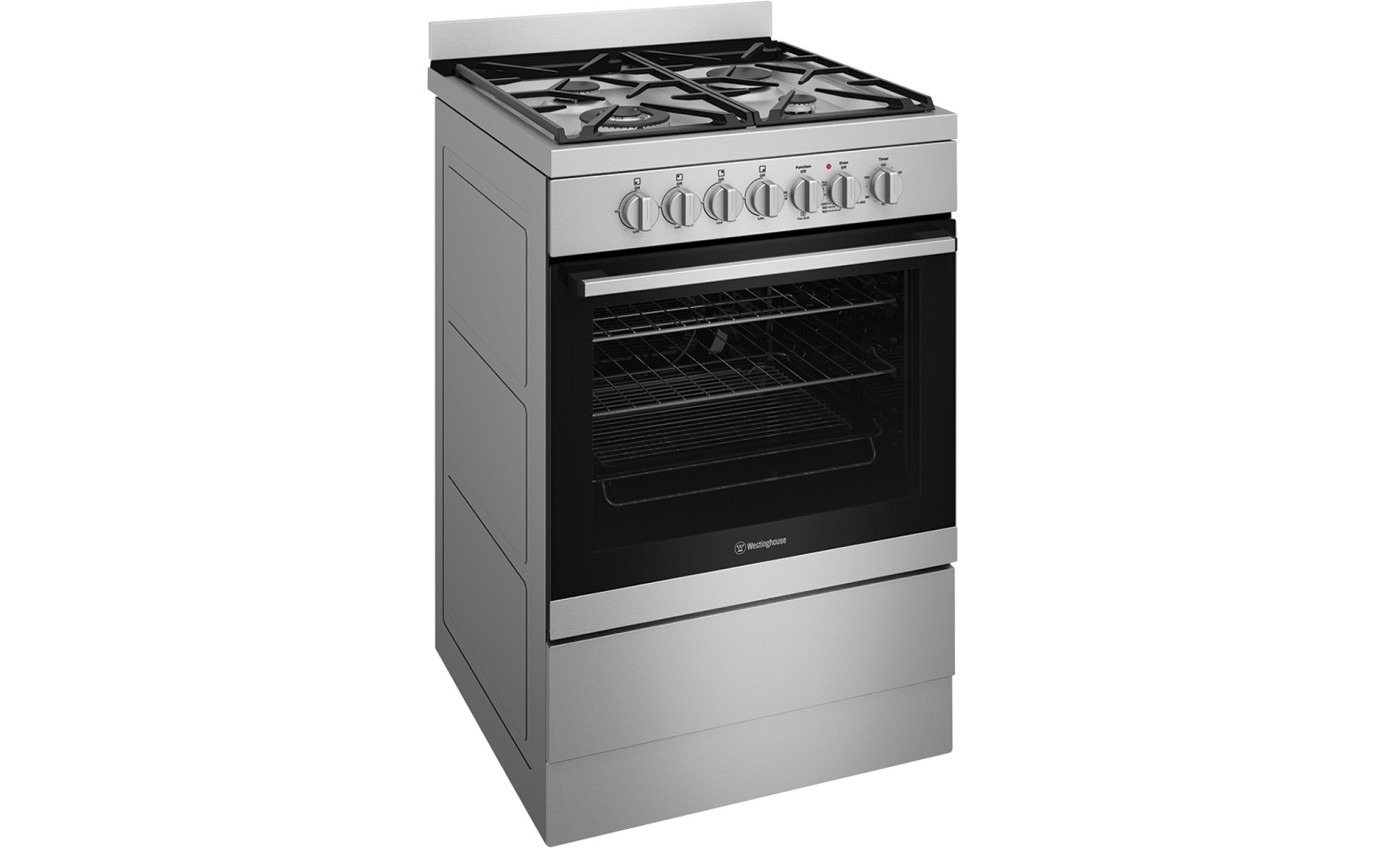 Westinghouse 60cm Dual Fuel Freestanding Cooker WFE614SC