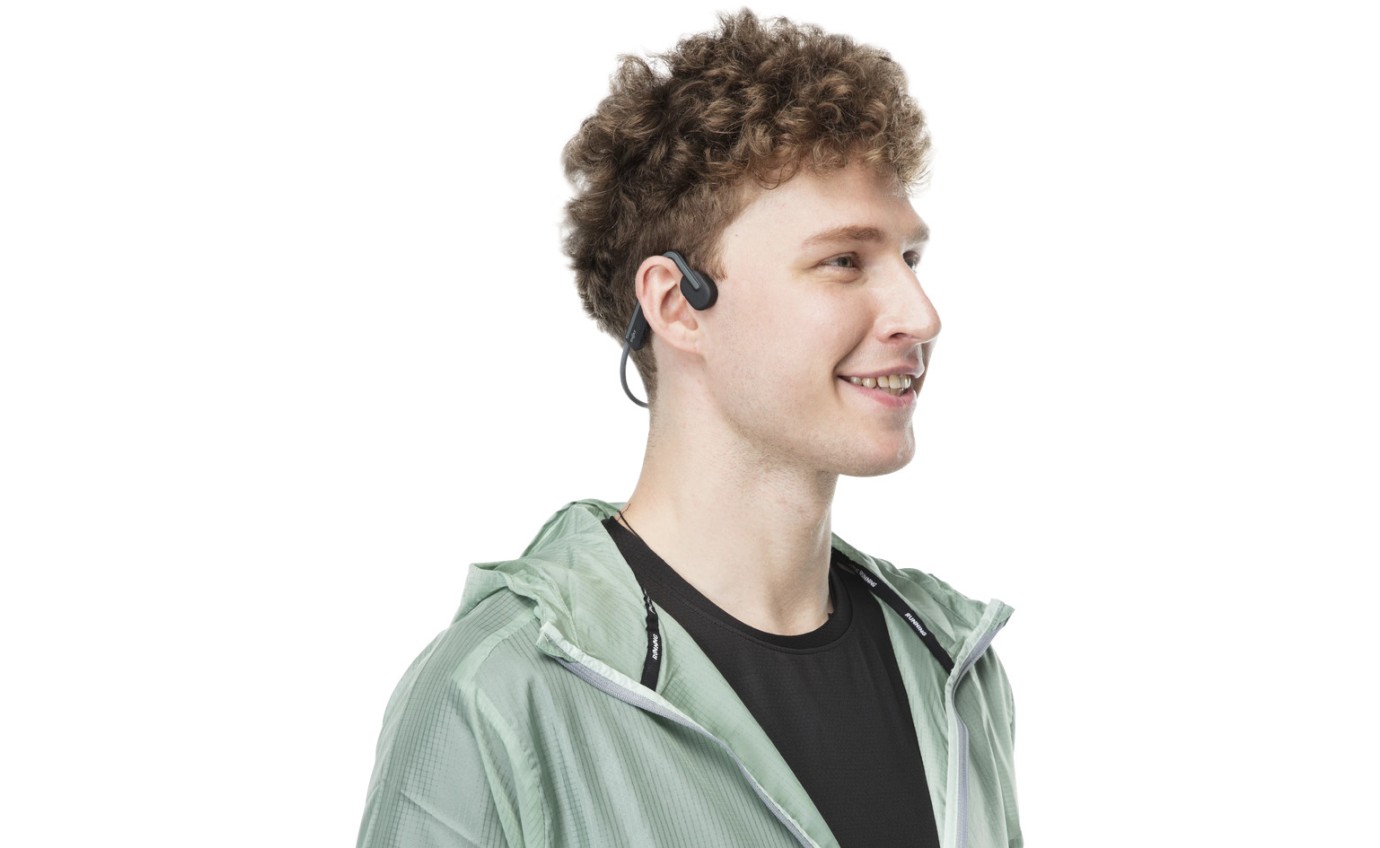 Shokz OpenMove Wireless Open-Ear Headphones (Slate Grey) S661GY