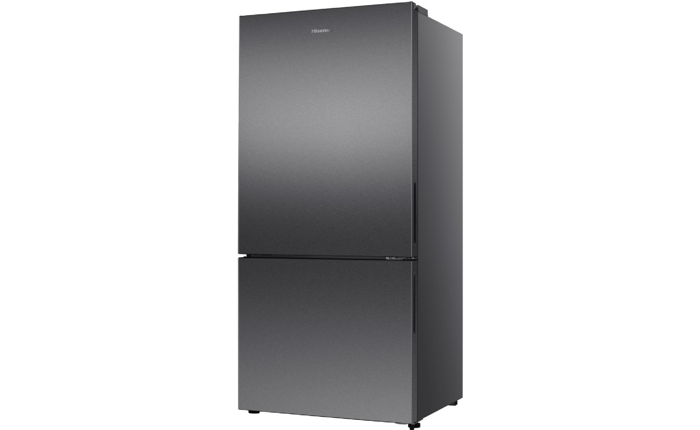Hisense 503L Bottom Mount Fridge (Dark Stainless Steel) HRBM503E