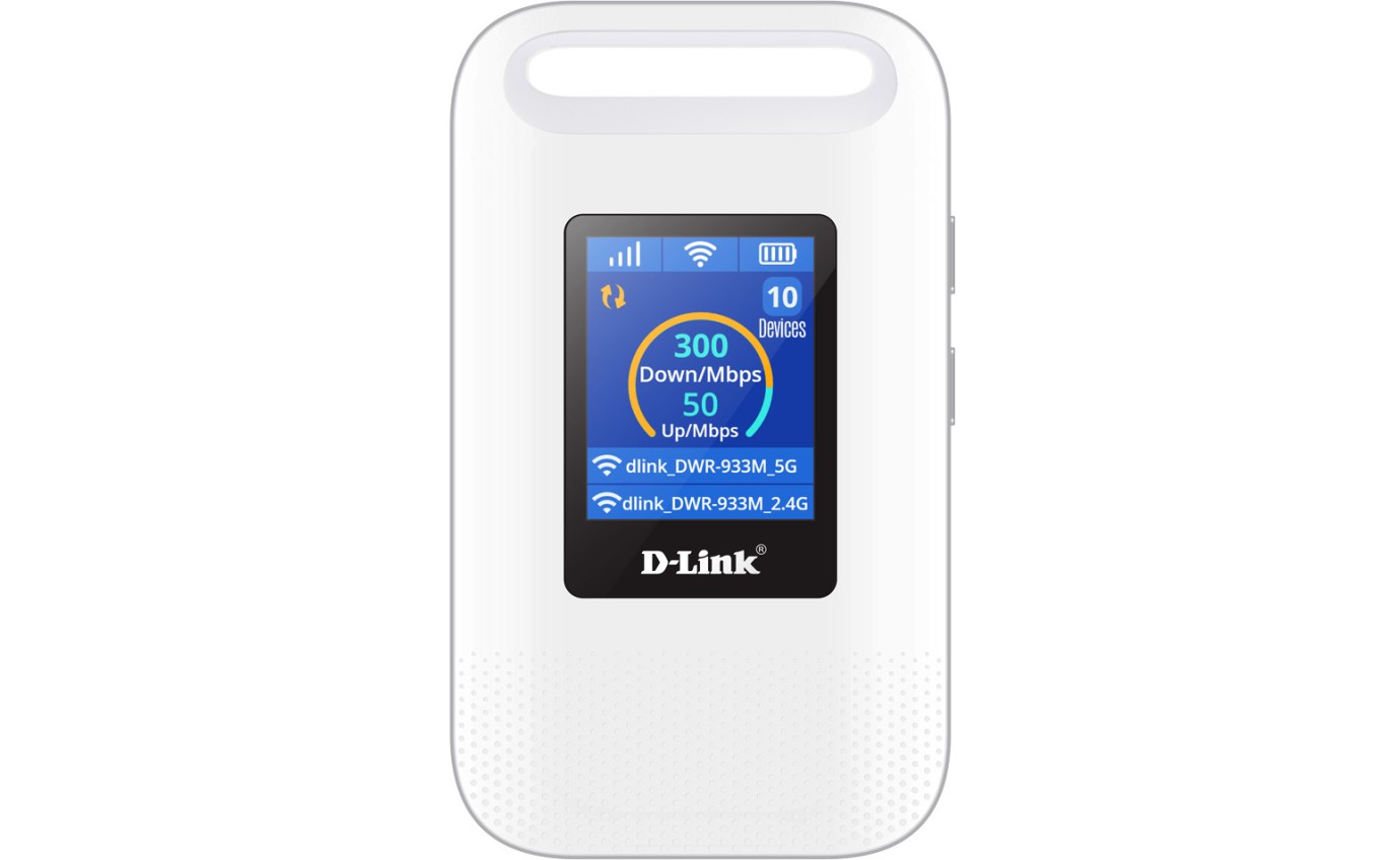 D-Link 4G+ Cat6 Wi-Fi 6 Mobile Hotspot DLDWR933M
