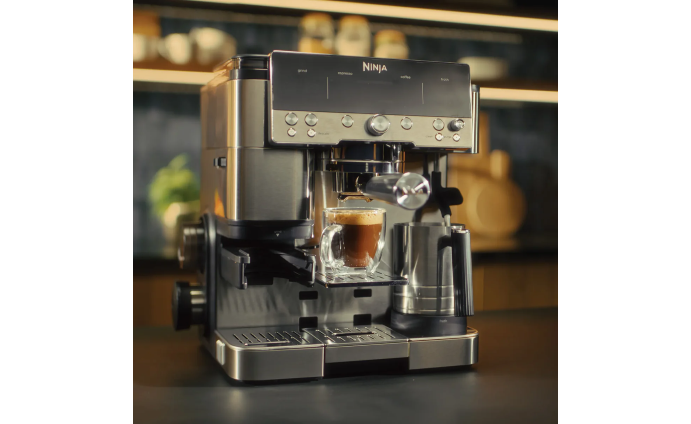 Ninja Luxe Cafe&trade; Premier Espresso Machine (Stainless Steel) ES601