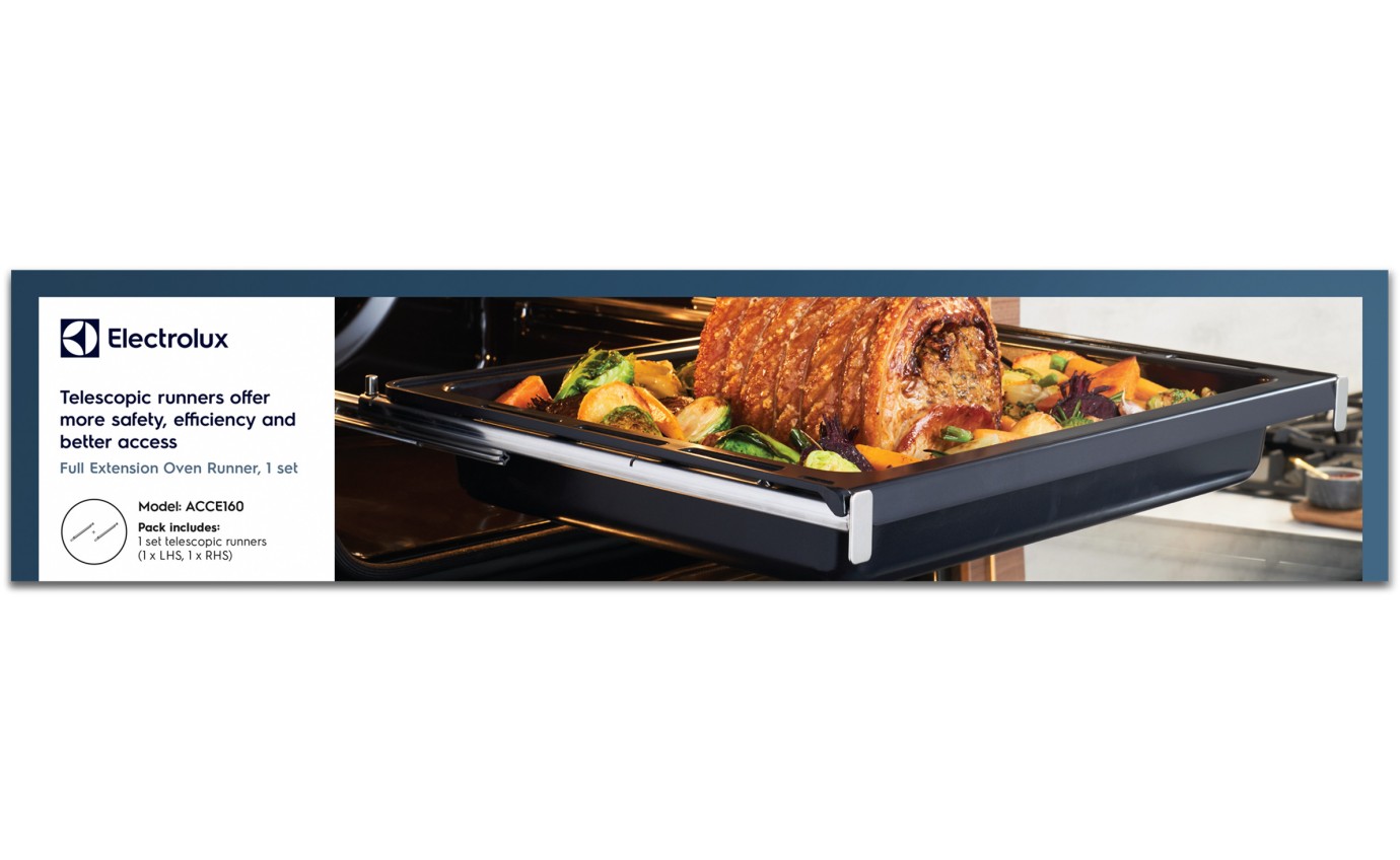 Electrolux Single Set Telescopic Oven Runners ACCE160