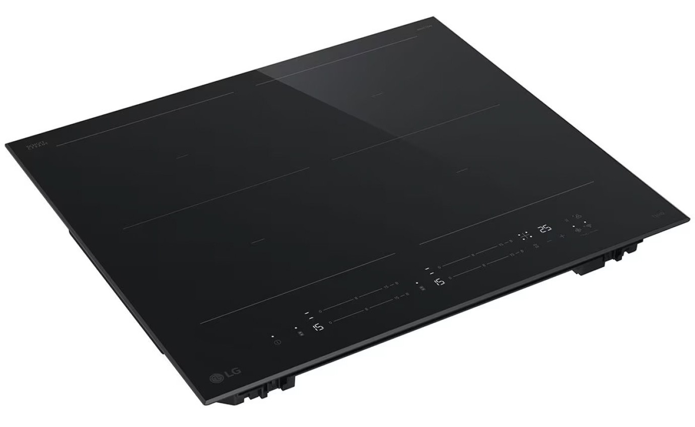 LG 60cm 4 Zone Induction Cooktop BCI607B4BG