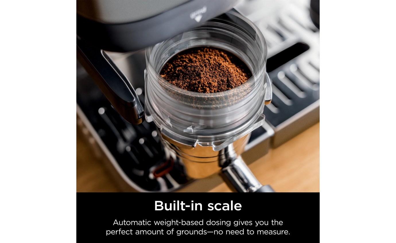 Ninja Luxe Caf&eacute; Premier Espresso Machine (Gunmetal) ES601GM