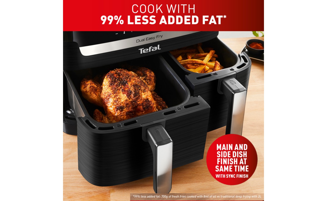 Tefal Dual Easy Fry XXXL Air Fryer EY9428
