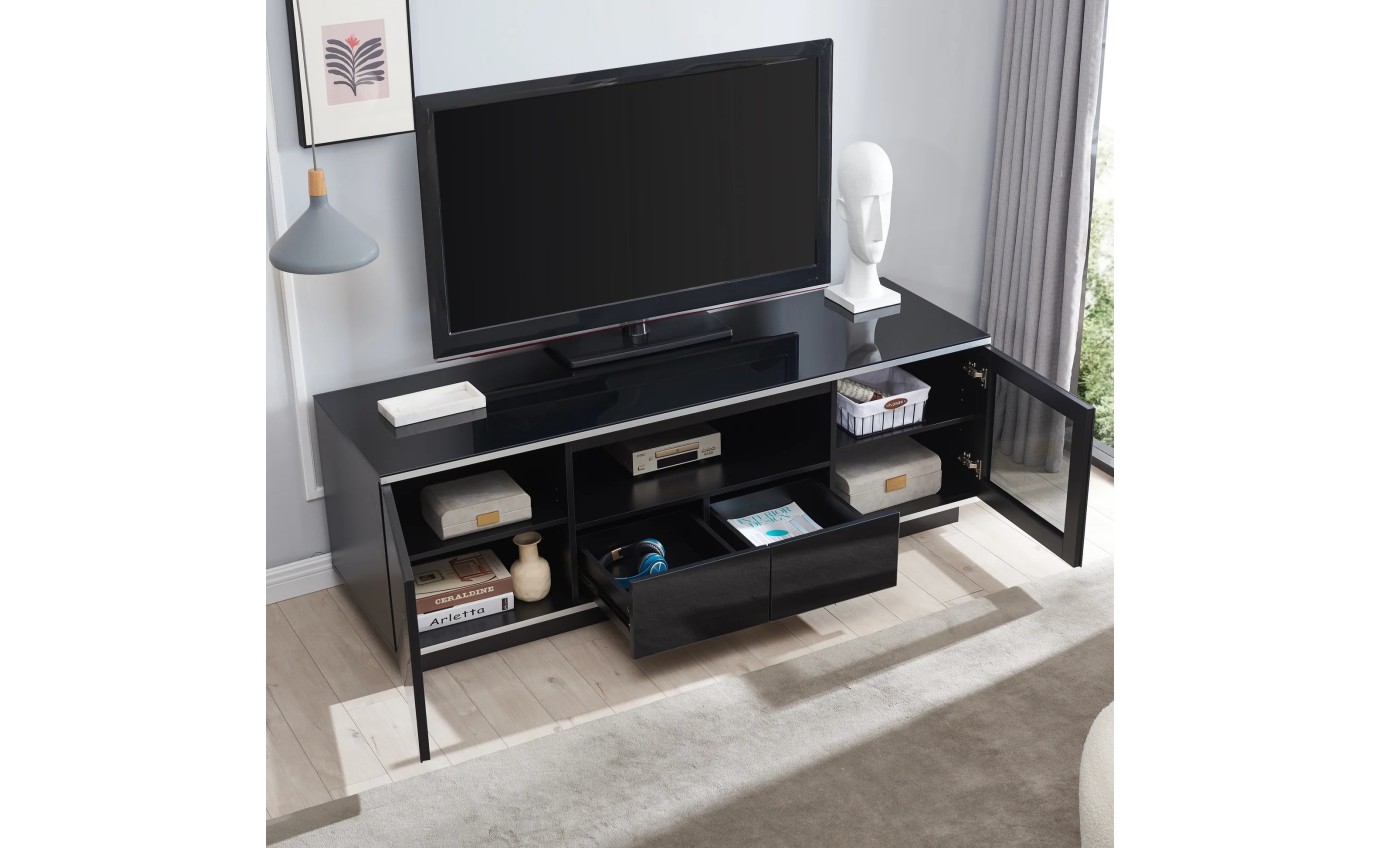 Tauris Titan 1800mm TV Entertainment Unit TITAN1800BLK