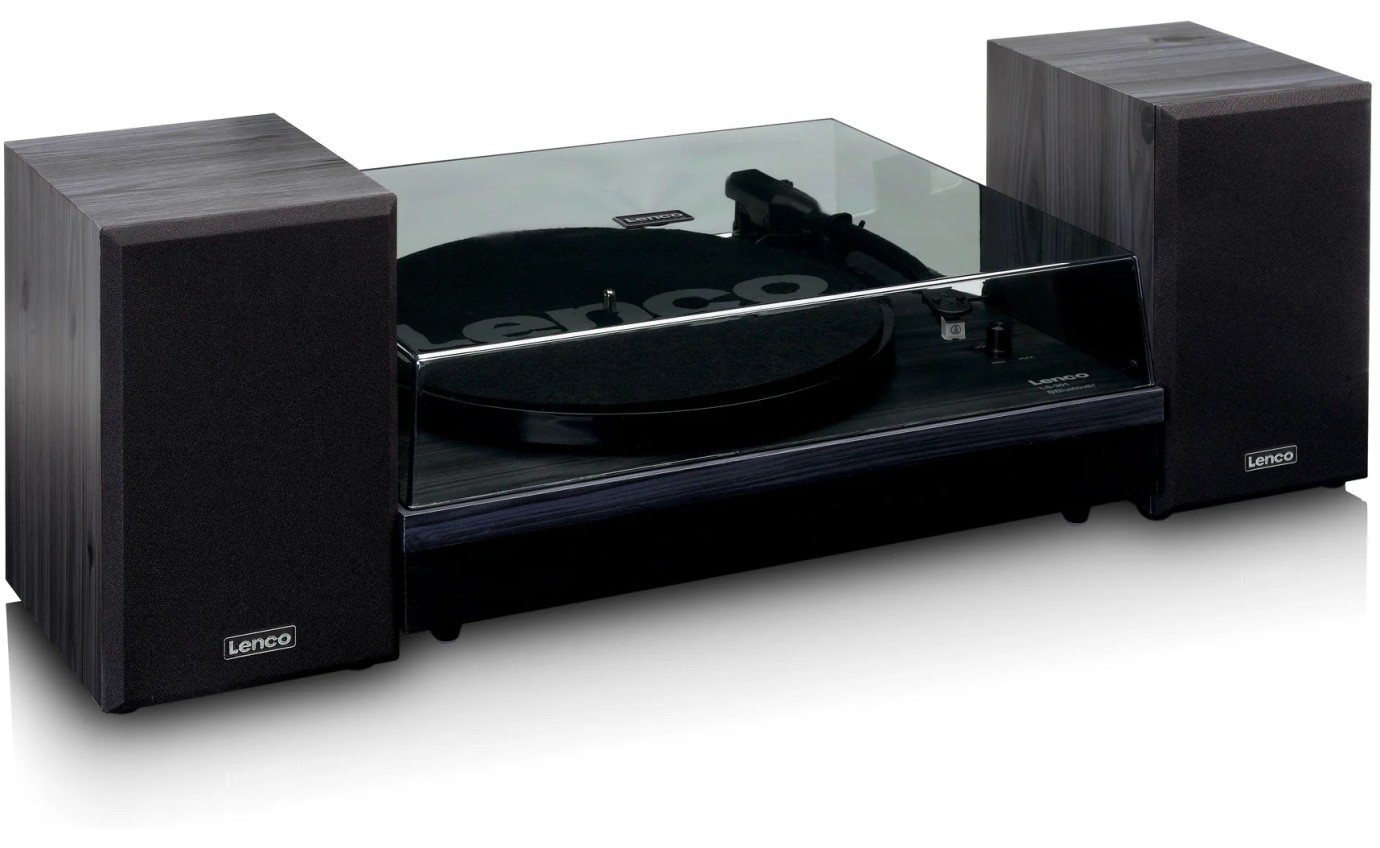Lenco Record Player with Bluetooth and Speakers LS301BK