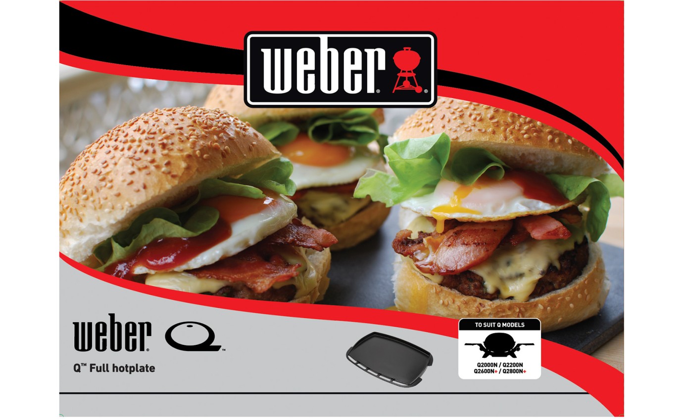 Weber Q&trade; Full Hotplate 3400166