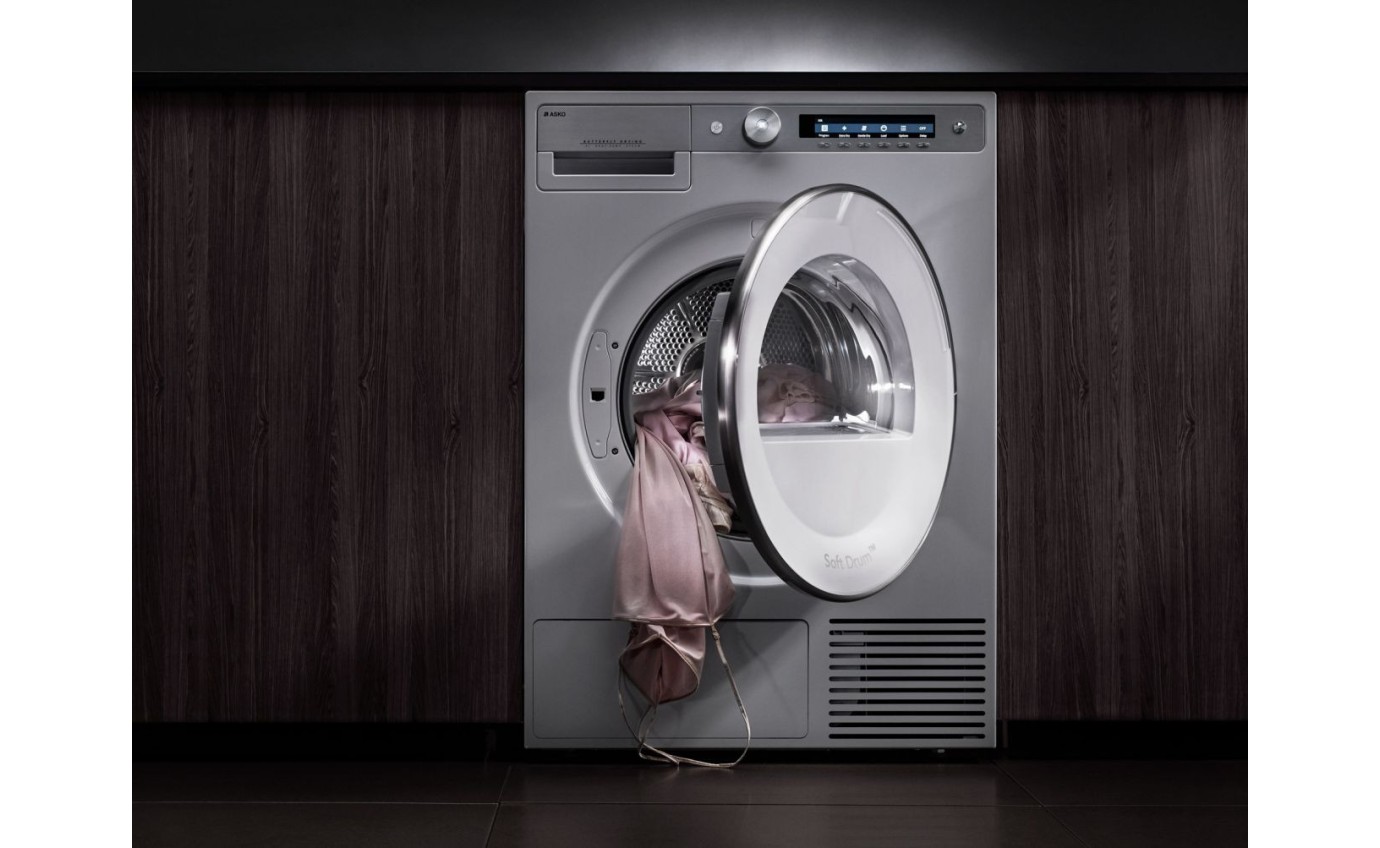 ASKO 8kg Heat Pump Dryer (Metallic Grey) T408HDT