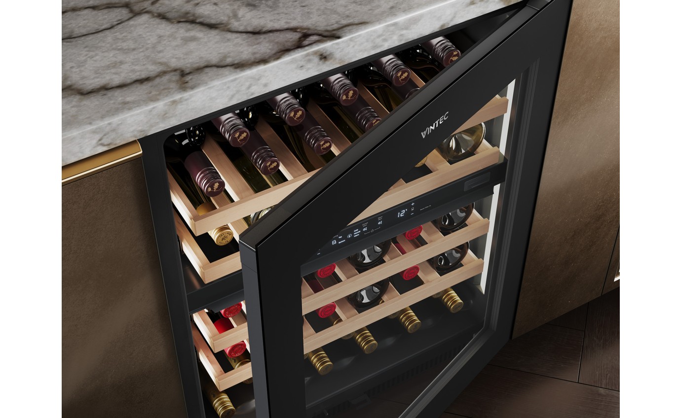 Vintec 40 Bottle Dual Zone Wine Cabinet VWD820SCBX