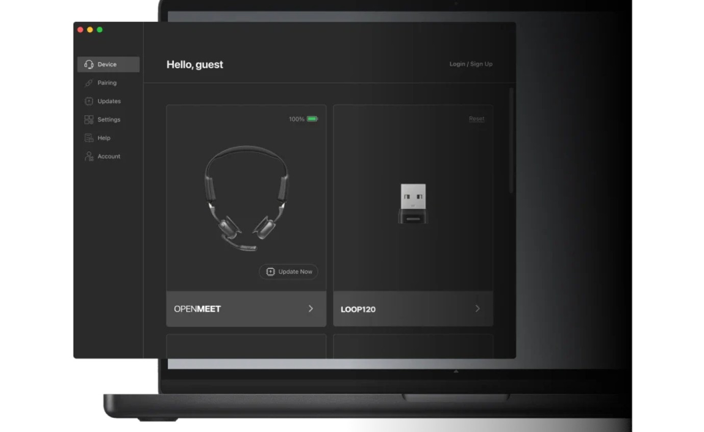 Shokz OpenMeet UC (USB-A) C610AABK