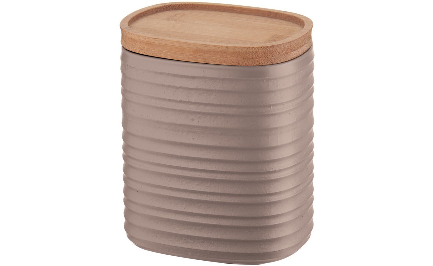 Guzzini Taupe Medium Storage Jar 181800158