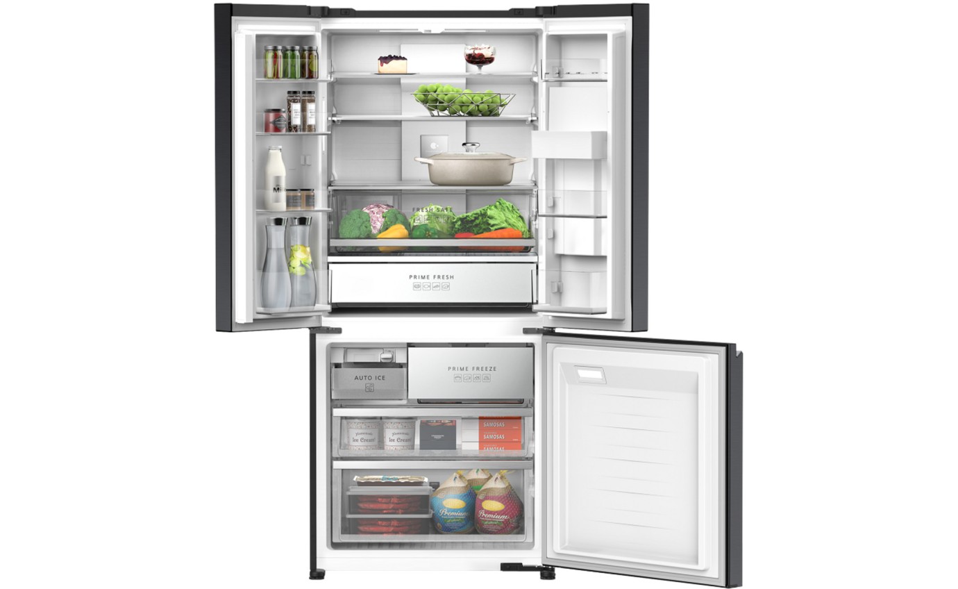 Panasonic 493L PRIME+ Edition French Door Fridge (Dark Stainless Steel) NRCW530JVKA