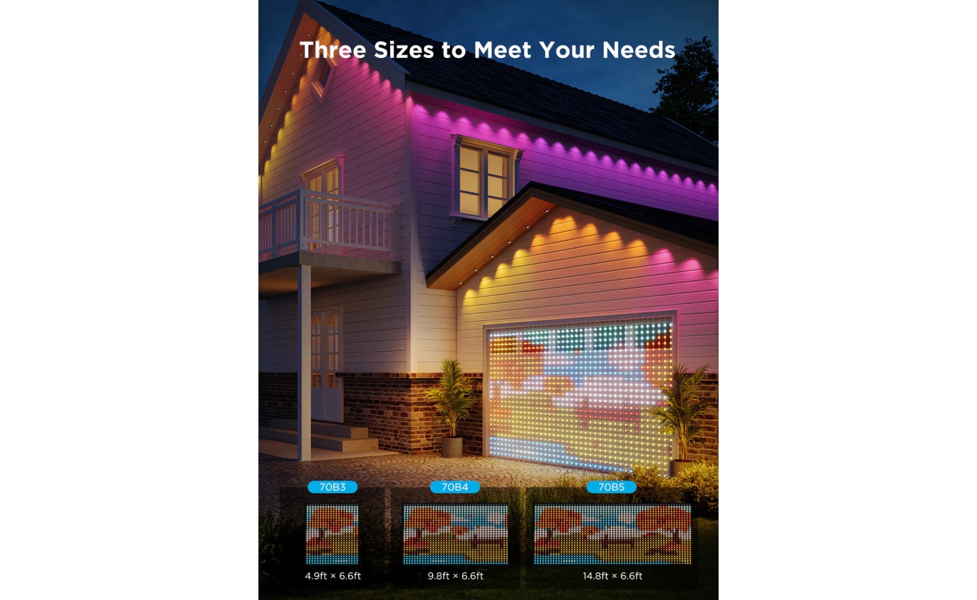 Govee Curtain Light 2 (2m x 1.5m) H70B35A1