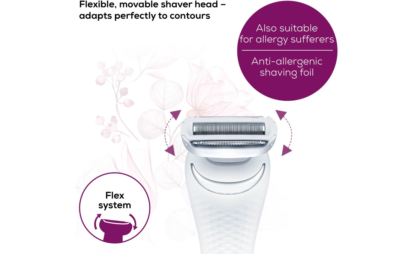 Beurer Electric Wet and Dry Shaver HL36