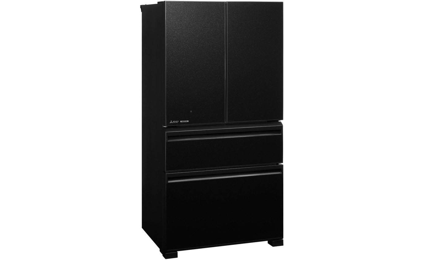 Mitsubishi 546L French Door Fridge (Brilliant Black) MRLX564ERGBKA