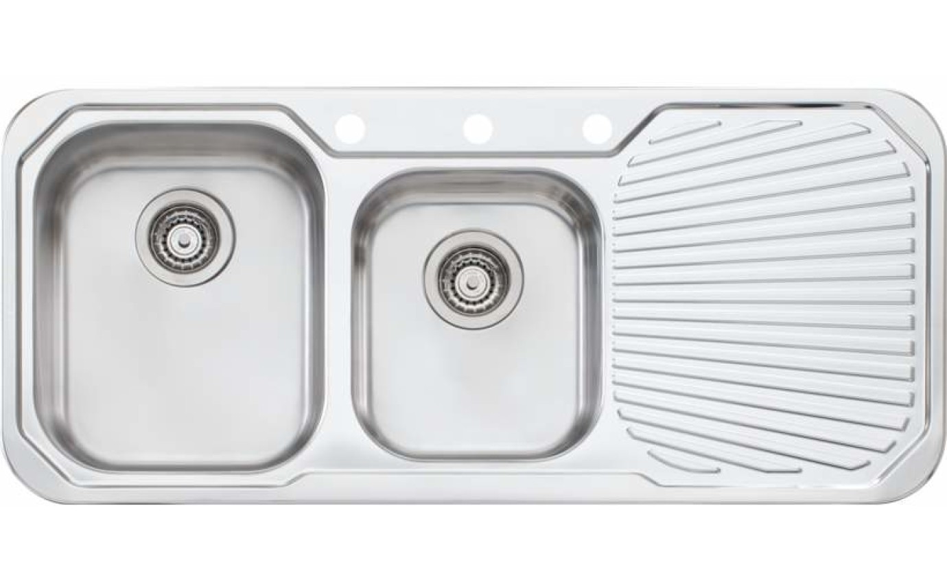 Oliveri Petite 1 & 3/4 Bowl Sink PE3111TH