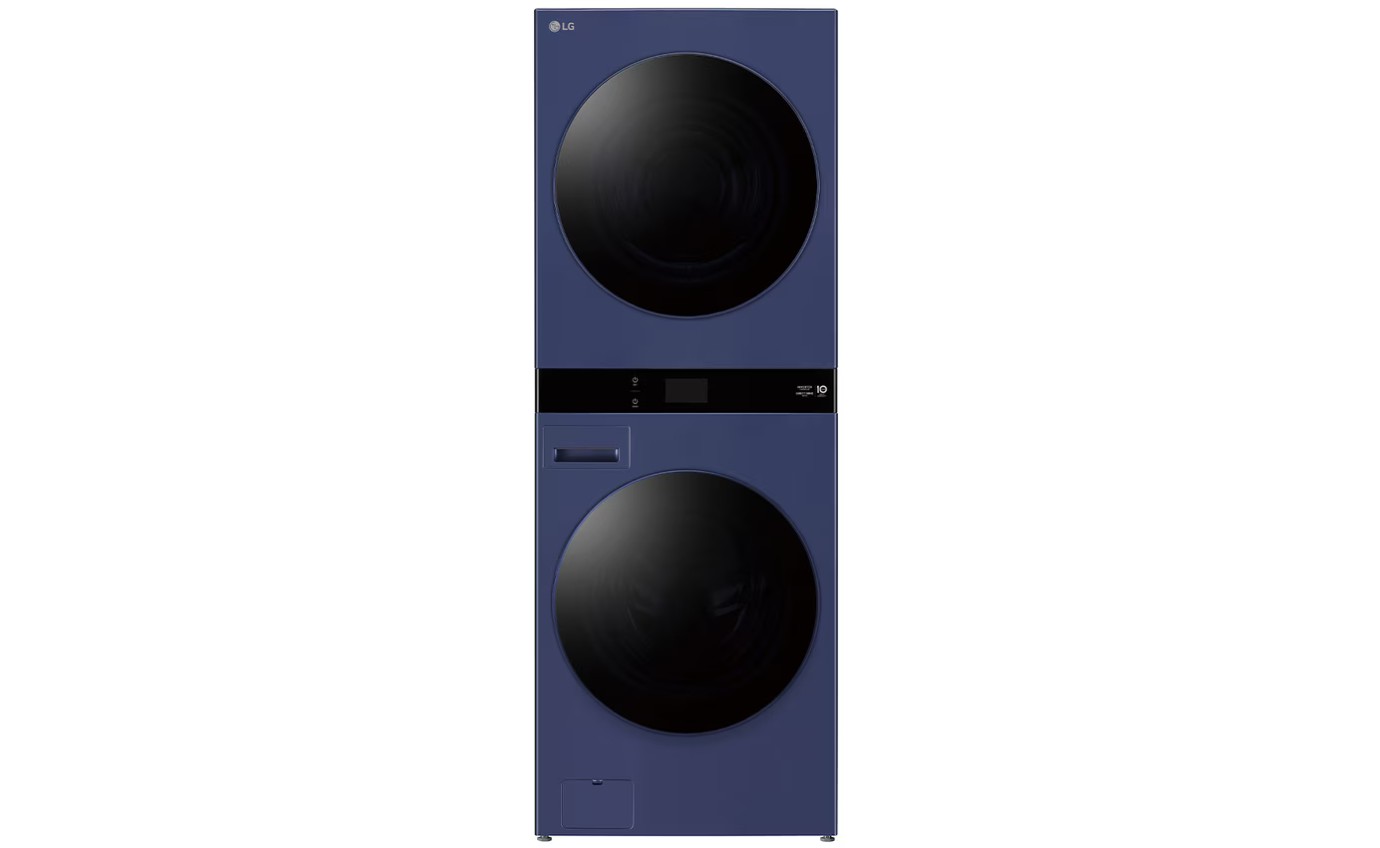 LG 19/10kg WashTower Stacked Washer Dryer (Navy Blue) WWT1910BLX