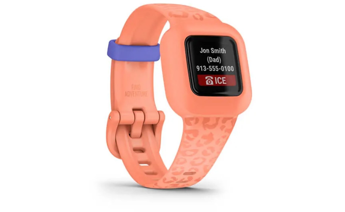 Garmin vivofit jr. 3 (Peach Leopard) 0100244124