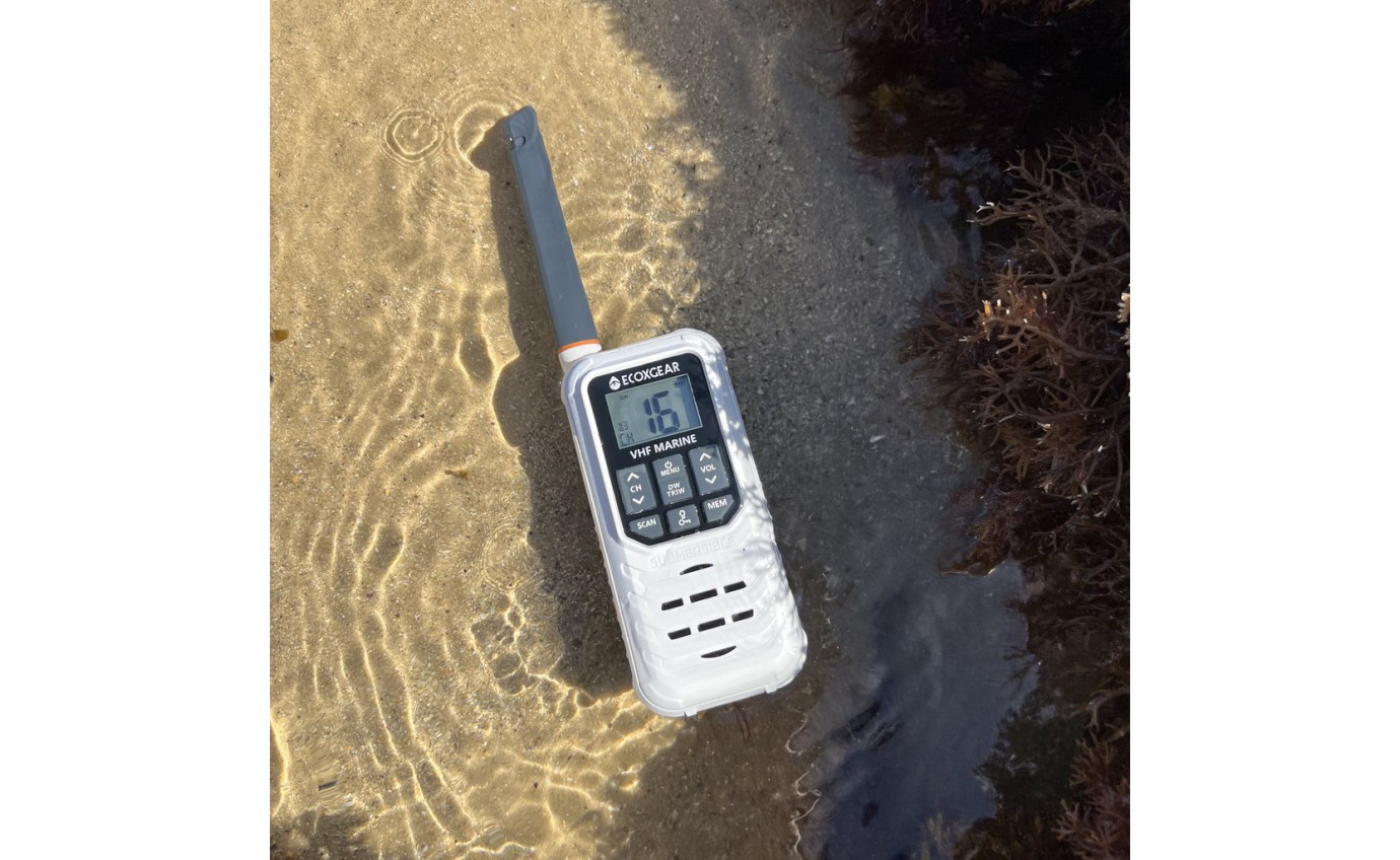 ECOXGEAR EXM300 3W IP67 VHF Marine Handheld Radio EXM300