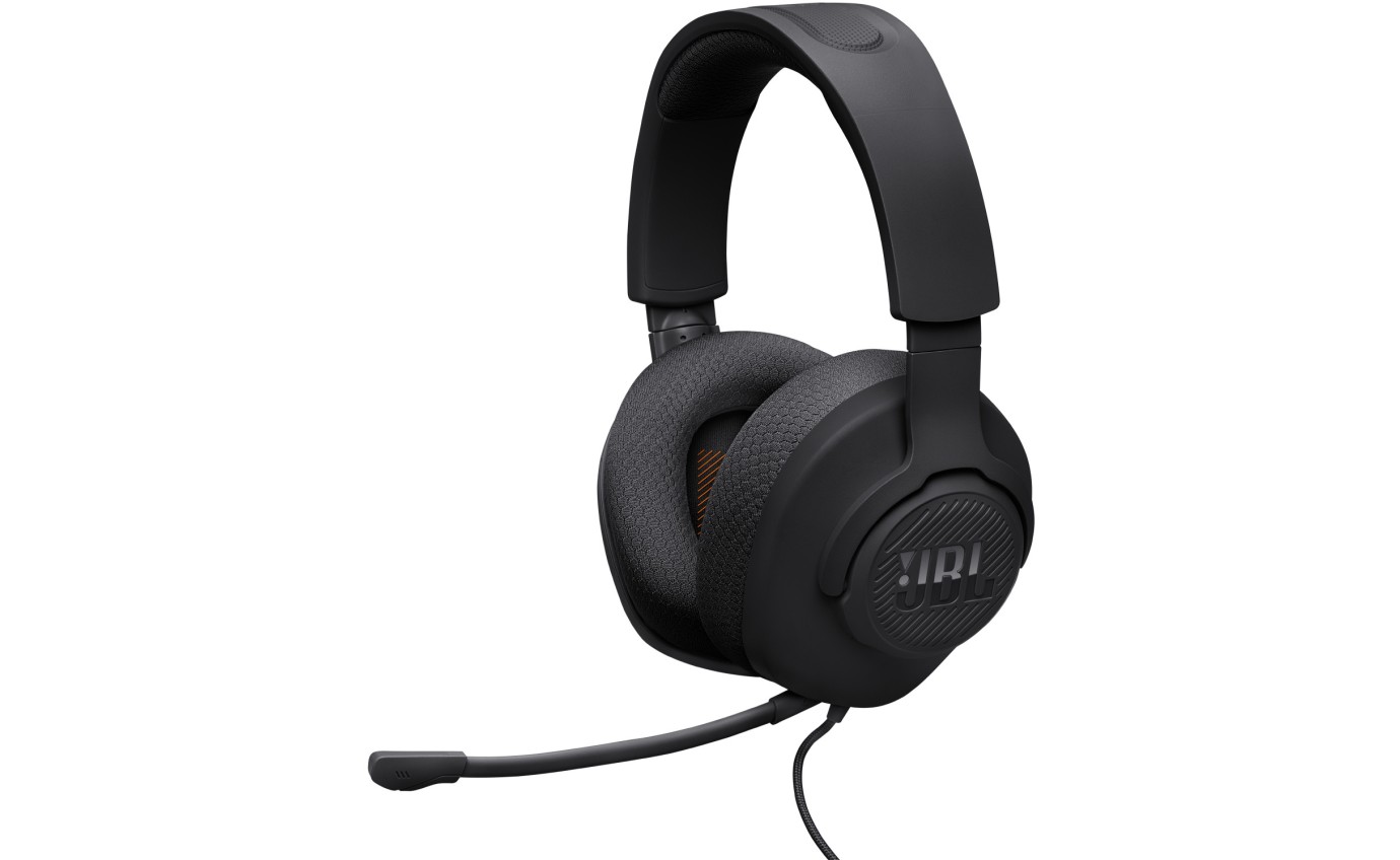 JBL Quantum 100 M2 Wired Over-Ear Headphones (Black) JBLQTUM100M2BLK
