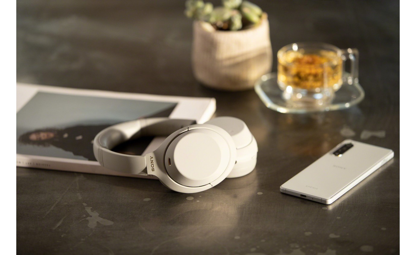 Sony Wireless Noise Cancelling Headphones (Silver) WH1000XM4S