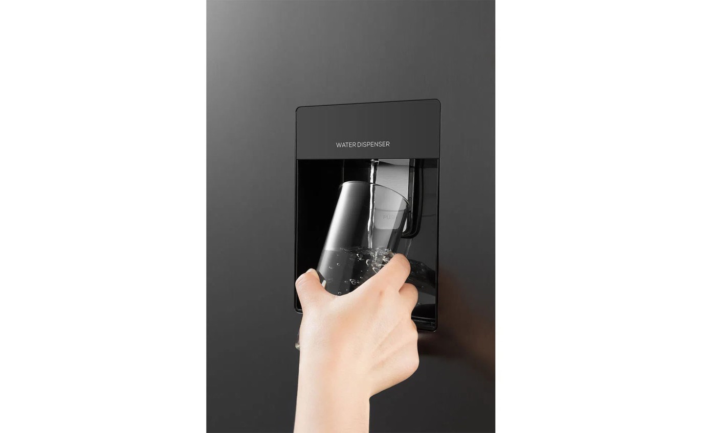 TCL 412L Bottom Mount Fridge (Matte Black) C440BFB