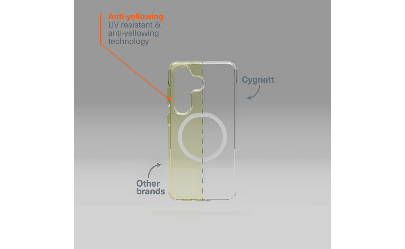 Cygnett AeroMag Magnetic Clear Case for Samsung Galaxy S26 11901357811