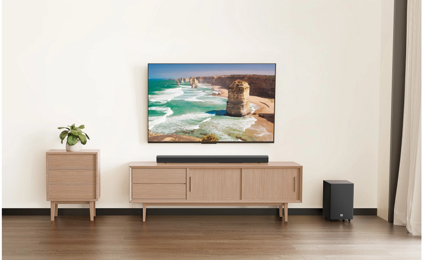 JBL 3.1ch Cinema SB550 Soundbar with Subwoofer JBLSB550BLKAS2