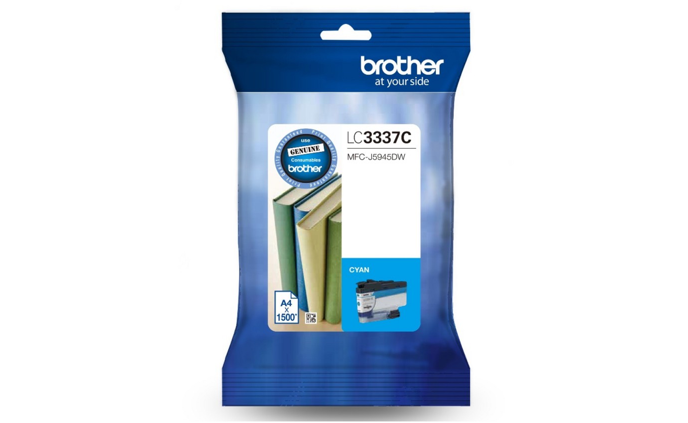 Brother LC3337 Ink Cartridge (Cyan) LC3337C