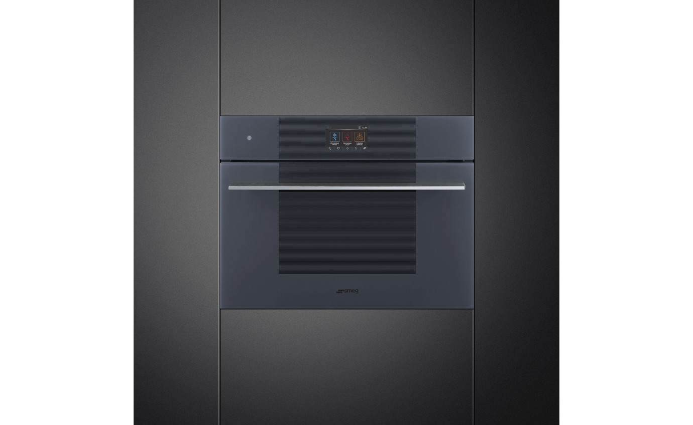 Smeg 45cm Linea Blast Chiller - Neptune Grey SBC4104G