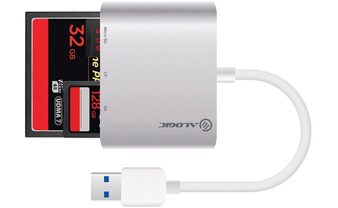 ALOGIC USB 3.0 Multi Card Reader Hub VPLU3AMCR