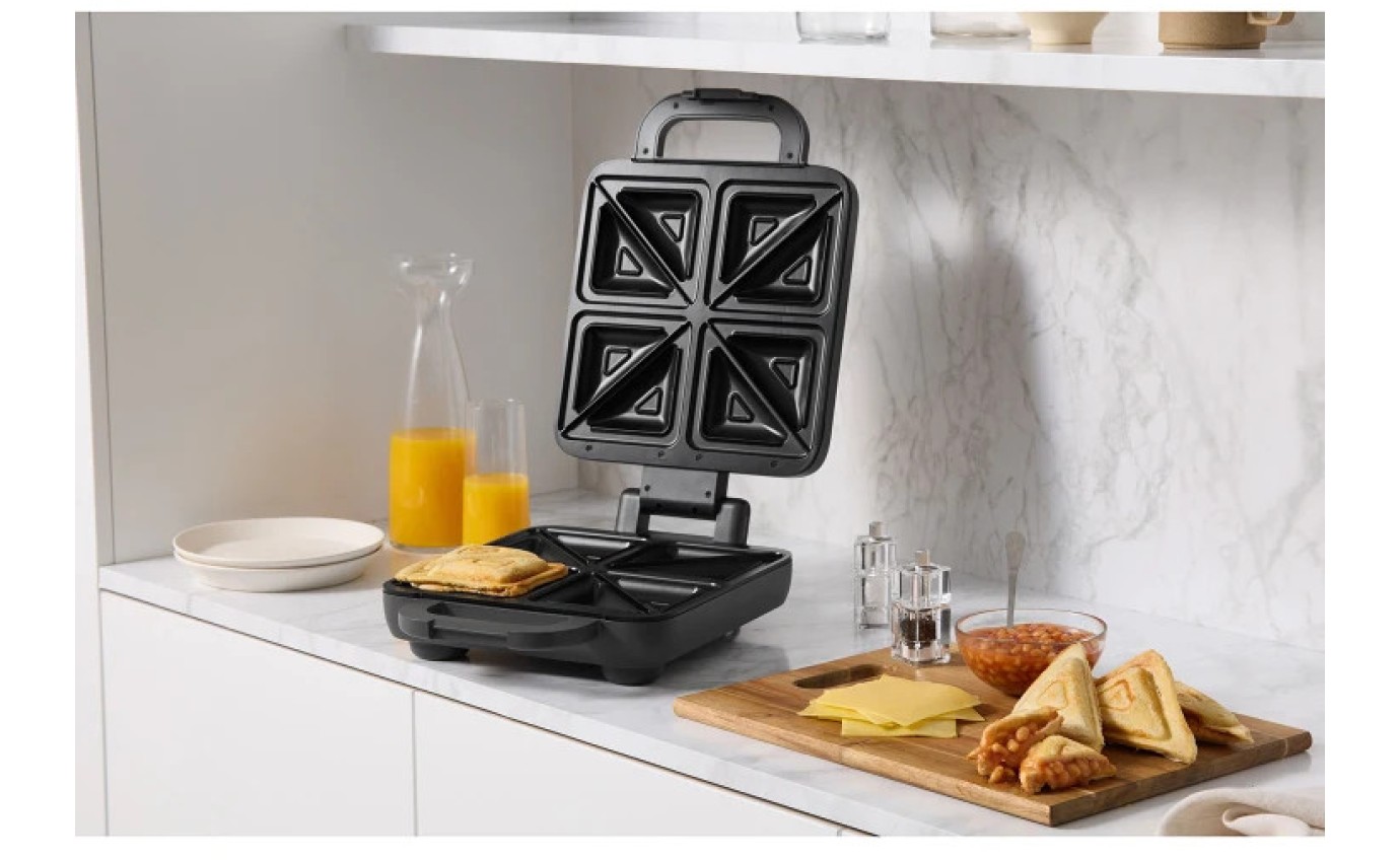 Sunbeam Express Melt 4 Slice Toastie Maker GRP4000SV