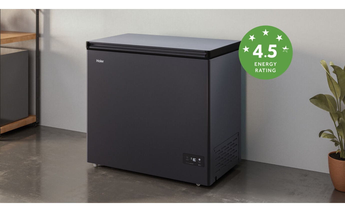 Haier 195L 500 Series Hybrid Frost Free Chest Freezer (Grey) HCF200FI