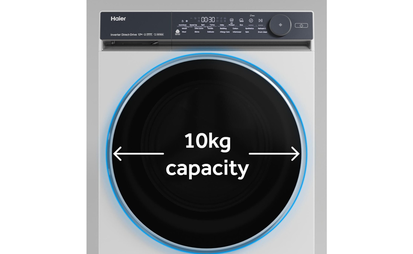 Haier 10kg Front Load Washing Machine HWF10NW1