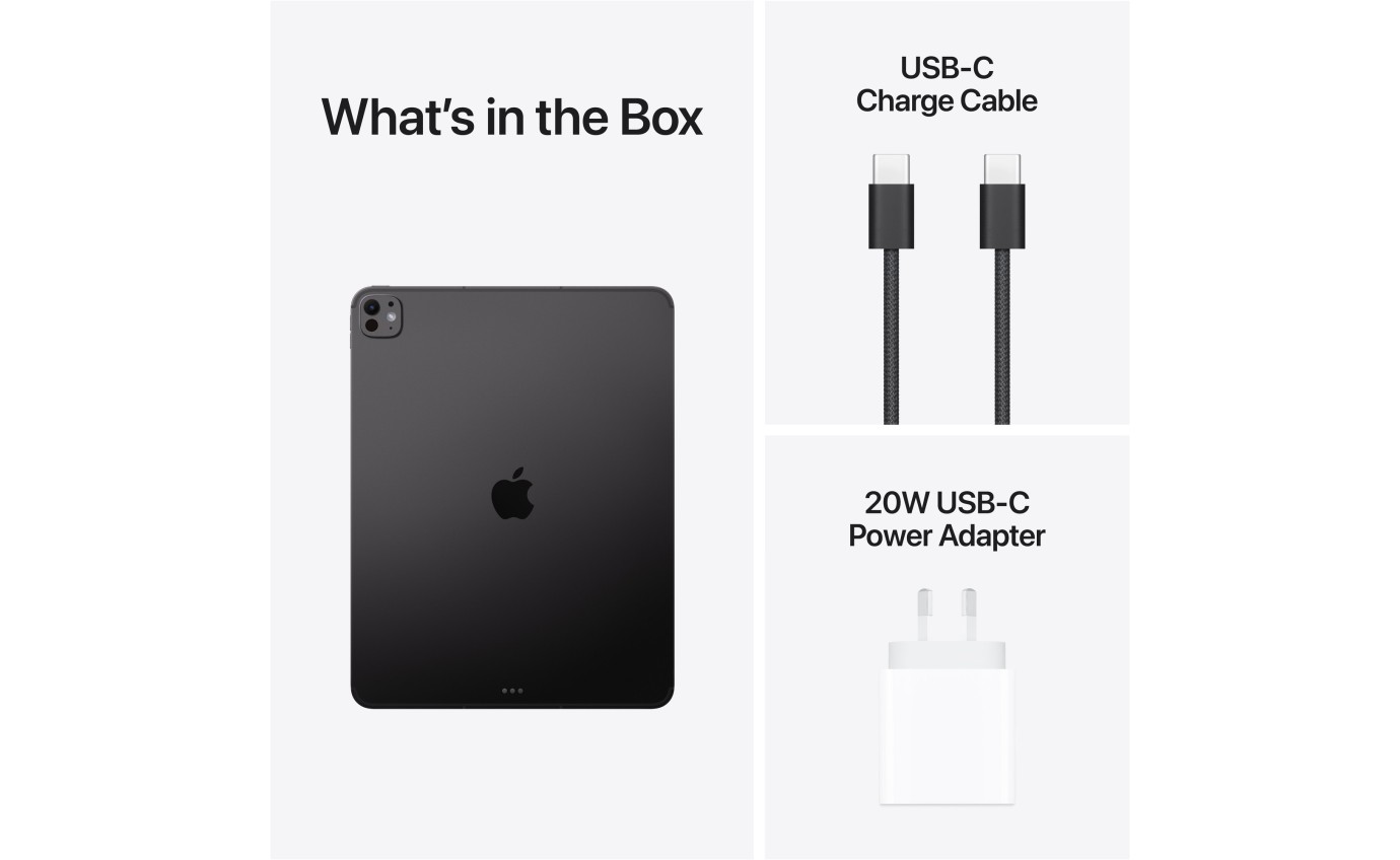 Apple iPad Pro 13-inch M5 1TB Wi-Fi + Cellular with Nano-Texture Glass (Space Black) ME8G4XA