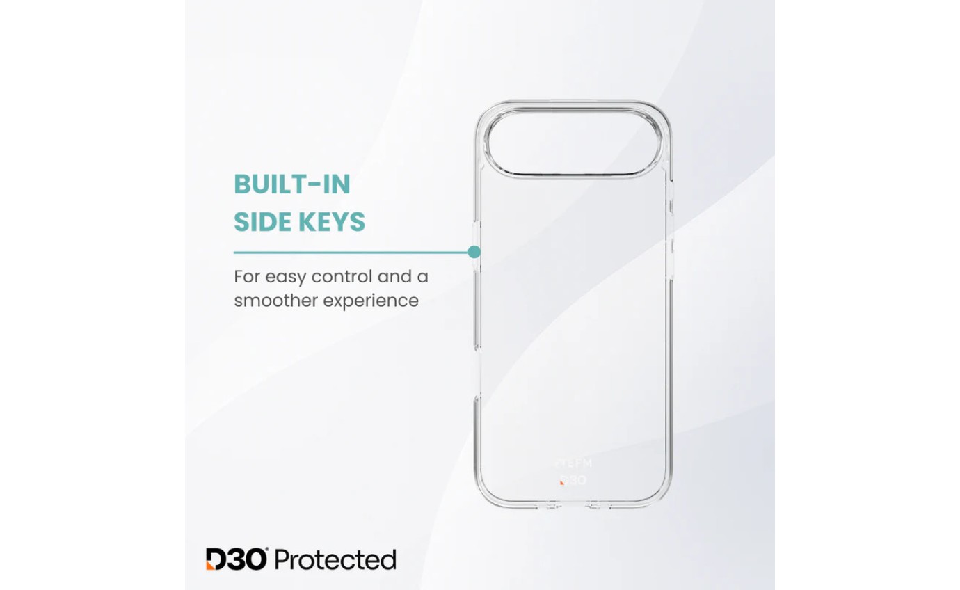 EFM Lite Case with D3O Zero for iPhone Air (Clear) EFCASAE617CLE