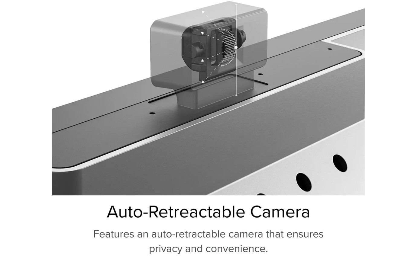 ALOGIC 27 inch Clarity Pro Rotating UHD 4K Monitor with 65W PD and Webcam 27C4KPDW