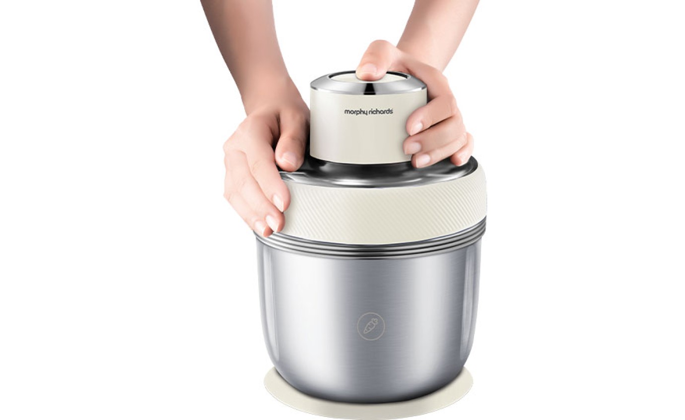 Morphy Richards Stainless Steel Chopper (White) MRCH35WT