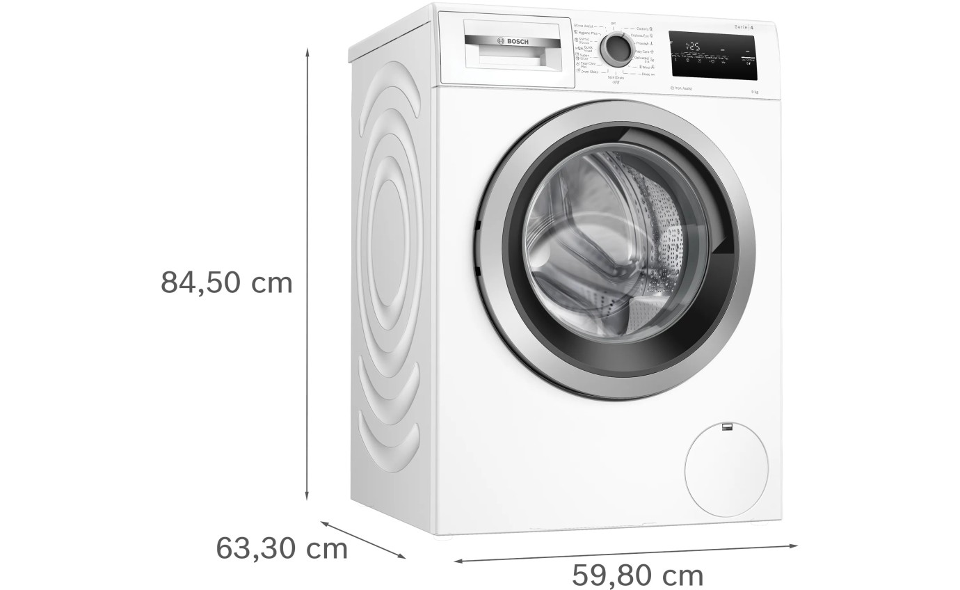 Bosch 9kg Front Load Smart Washing Machine WAN24126AU