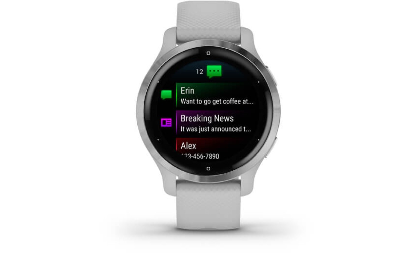 Garmin Venu&reg; 2S GPS Sport Smartwatch (Silver/Mist Grey) 100242912