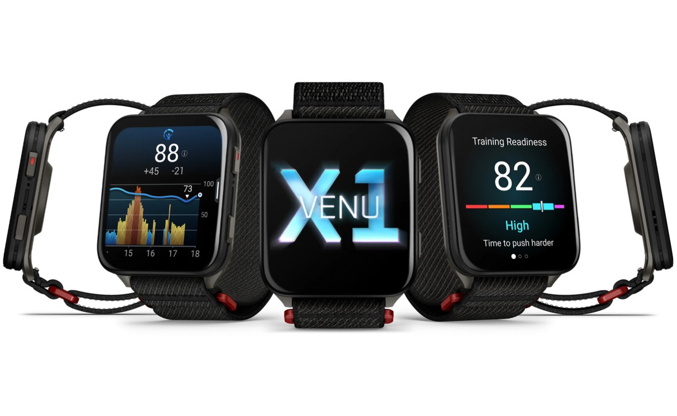 Garmin Venu&reg; X1 (Black/Slate Titanium) 0100298004