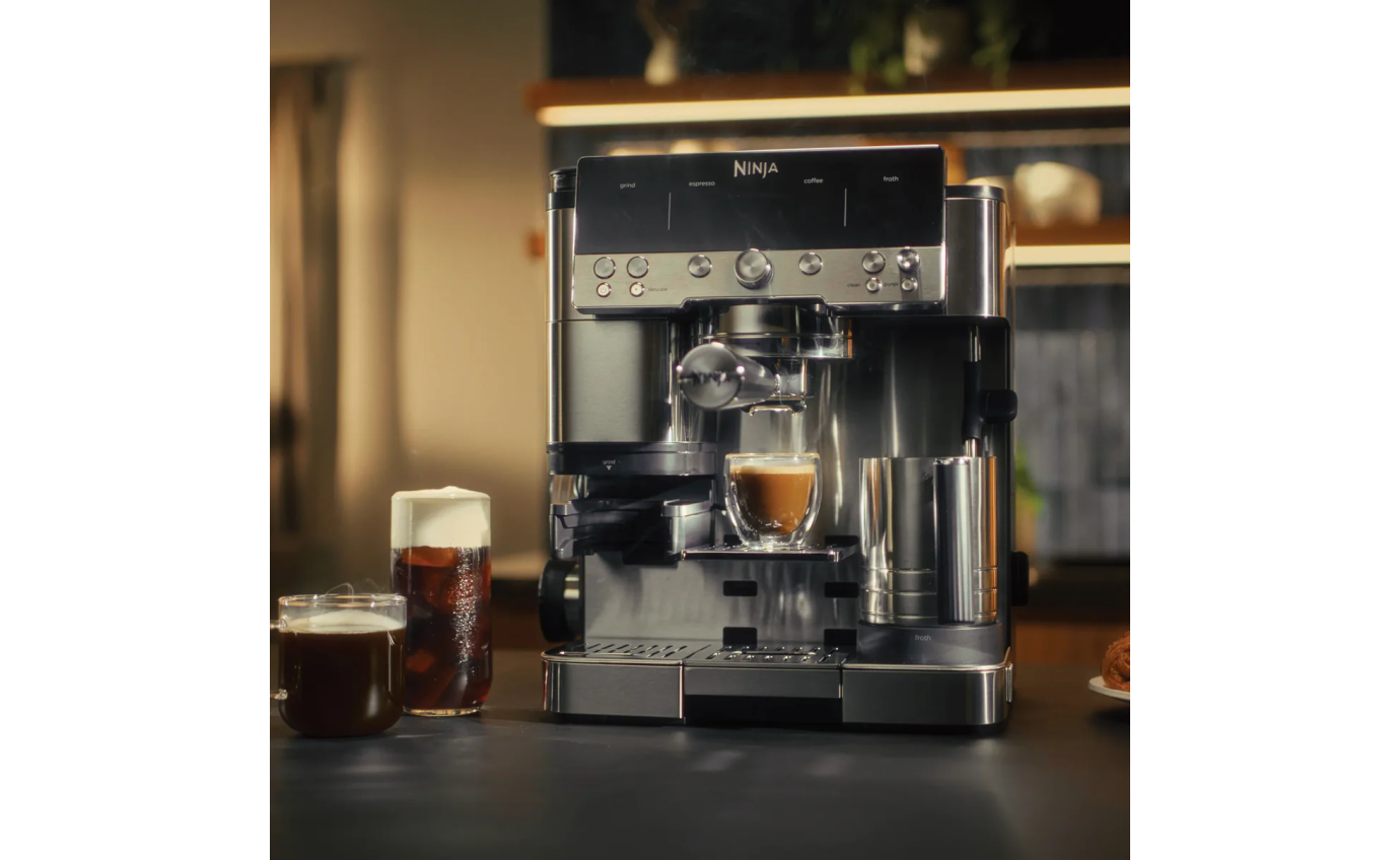 Ninja Luxe Cafe&trade; Premier Espresso Machine (Stainless Steel) ES601