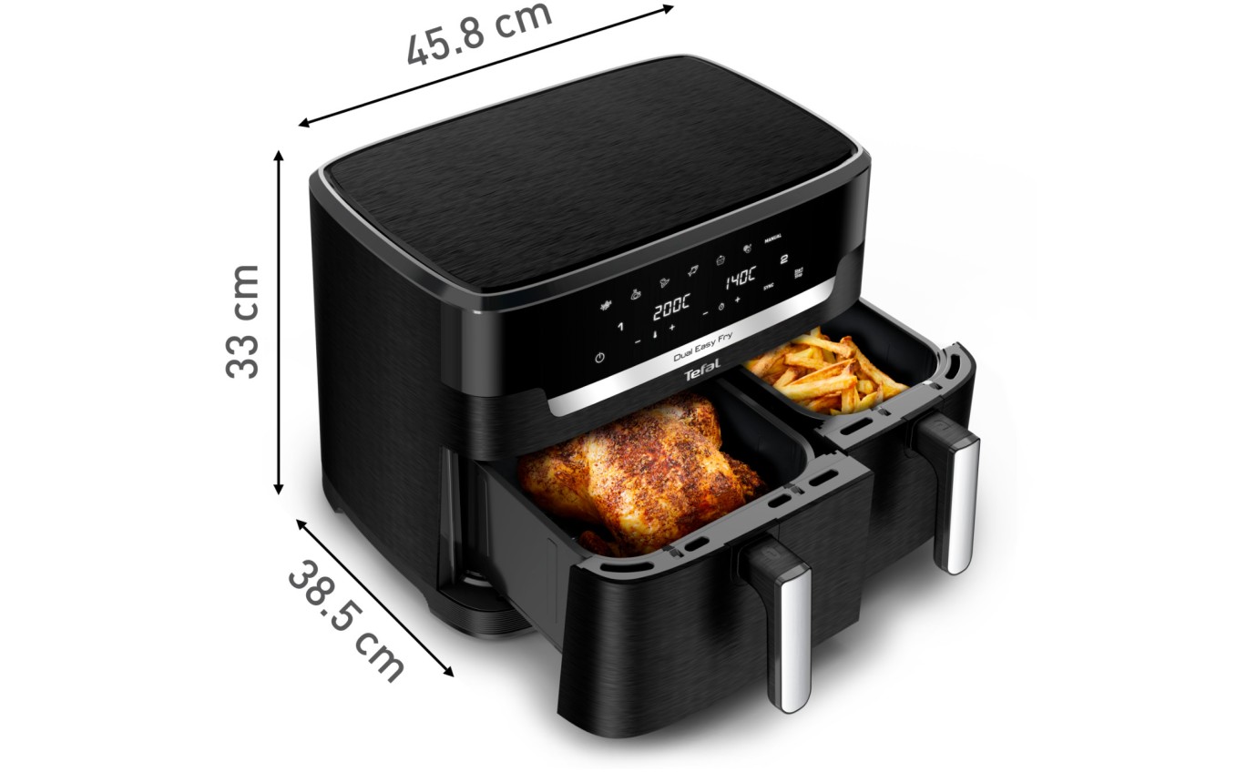 Tefal Dual Easy Fry XXXL Air Fryer EY9428