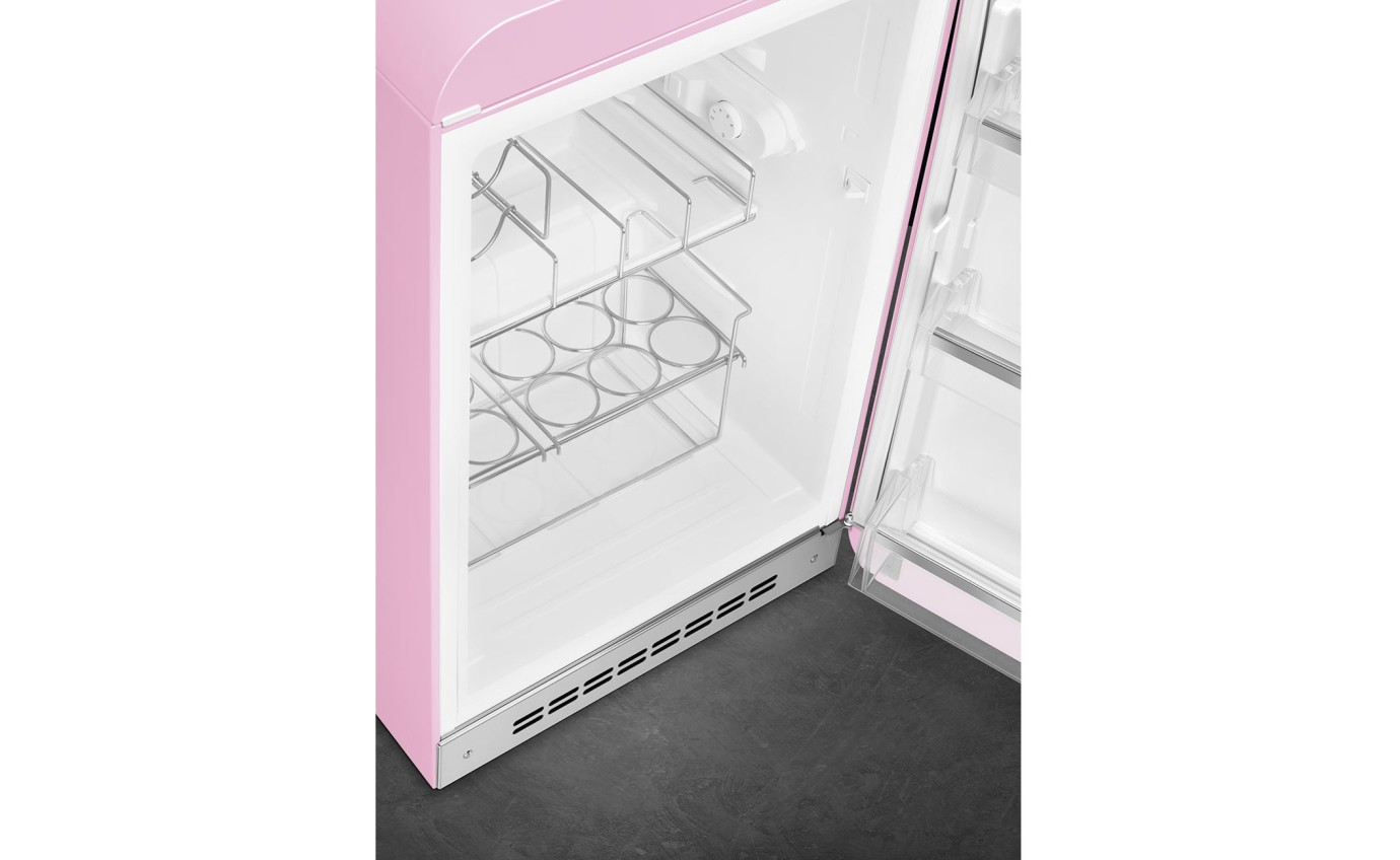 Smeg 135L 50's Style Refrigerator (Pink) FAB10HRPK6