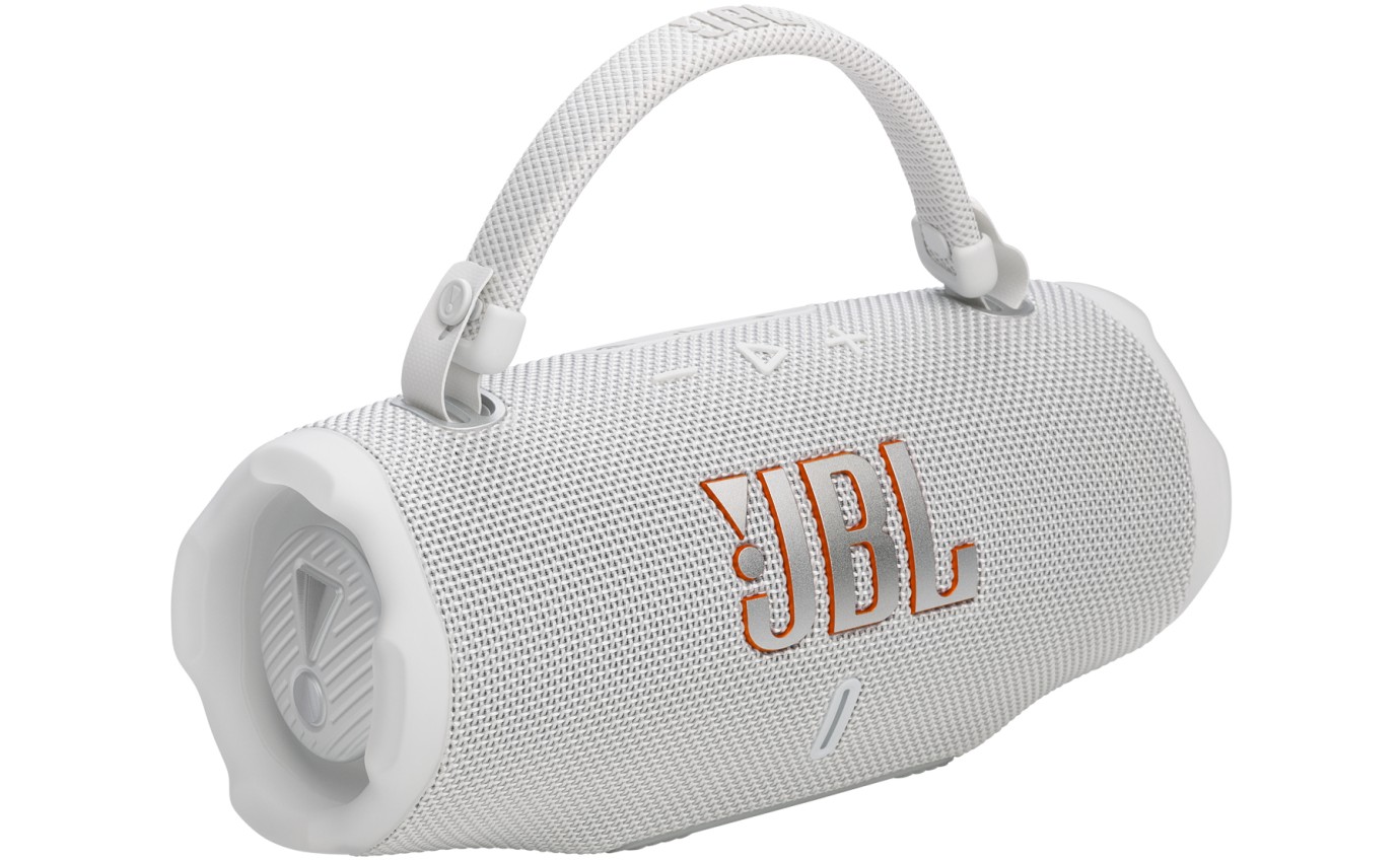 JBL Charge 6 Portable Speaker (White) JBLCHARGE6WHT / 6500343