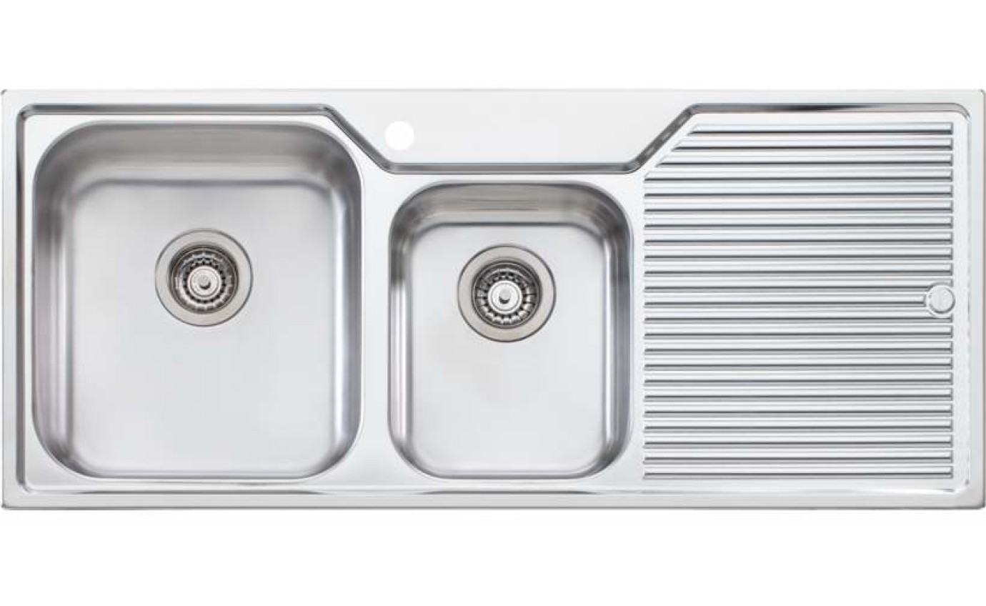 Oliveri Nu-Petite 1 & 3/4 Bowl Sink NP6111TH