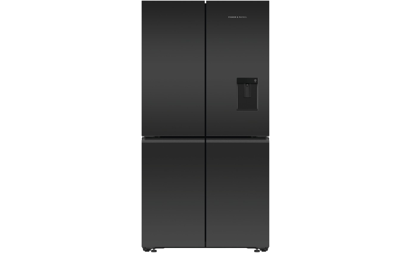 Fisher & Paykel 538L Series 7 Quad Door Refrigerator Freezer, Ice & Water RF605QZUVB1