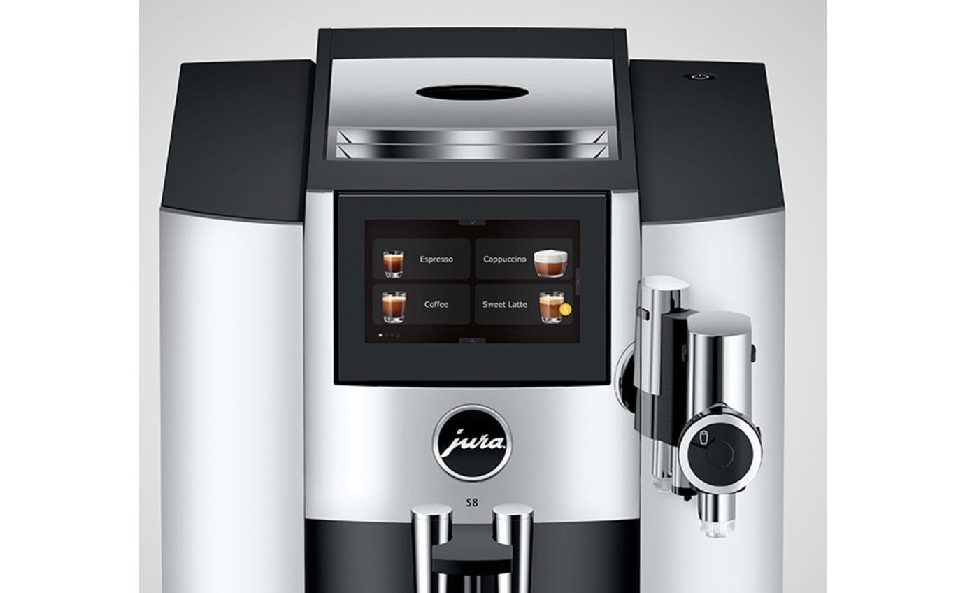 Jura S8 Automatic Coffee Machine (Chrome) 15651